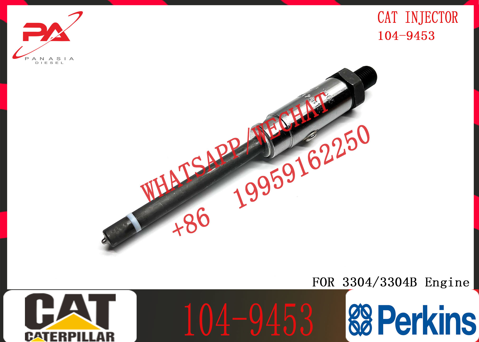engine parts Common rail injector 0R-1746 0R-3418 0R-3419 0R-3420 0R-3421 4W7015 4W7017 4W7019 104-9453