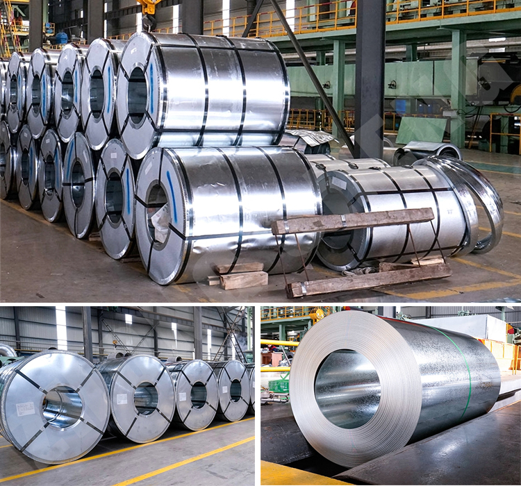 Hot Dipped Galvanized Raw Material GP Sheet Galvanized Steel Coils As Per Customer's Specifications