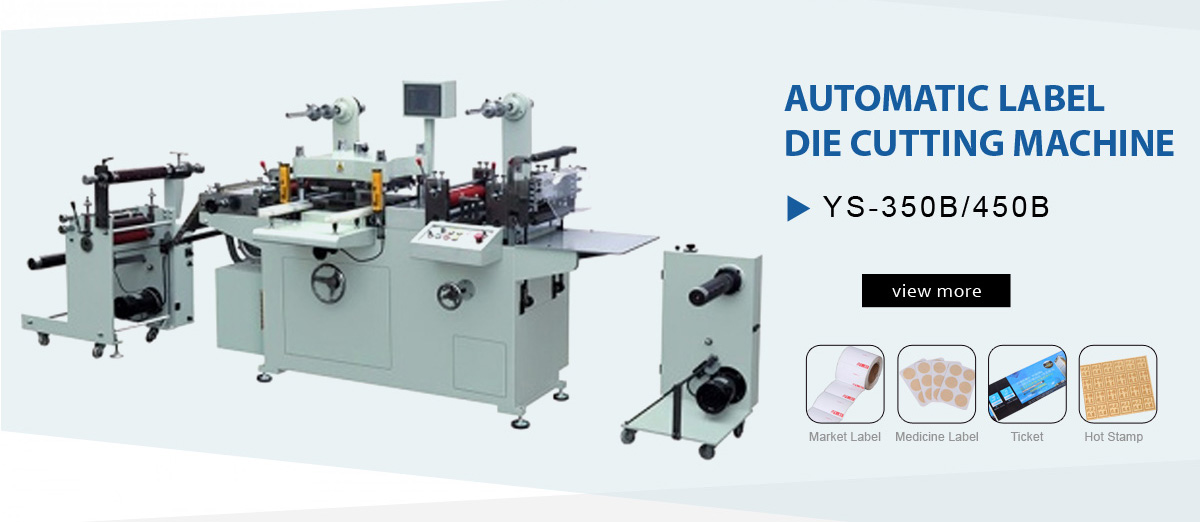 Rotary Label Digital Die Cutting Machine High Speed Automatic 440*440mm