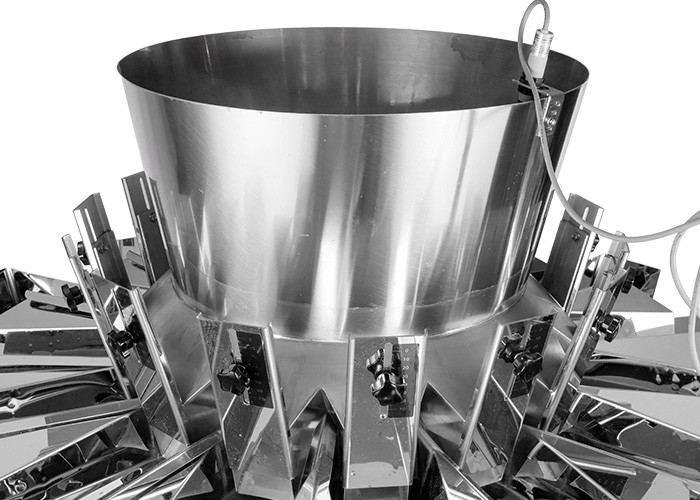 U Shaped Vibrating Plate Kenwei Multihead Weigher Leak Proof 120P/M
