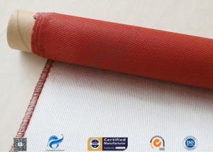 Buy cheap 750 Degree Silicone Coated Fiberglass Cloth Heat Protection Fireproof Covers product