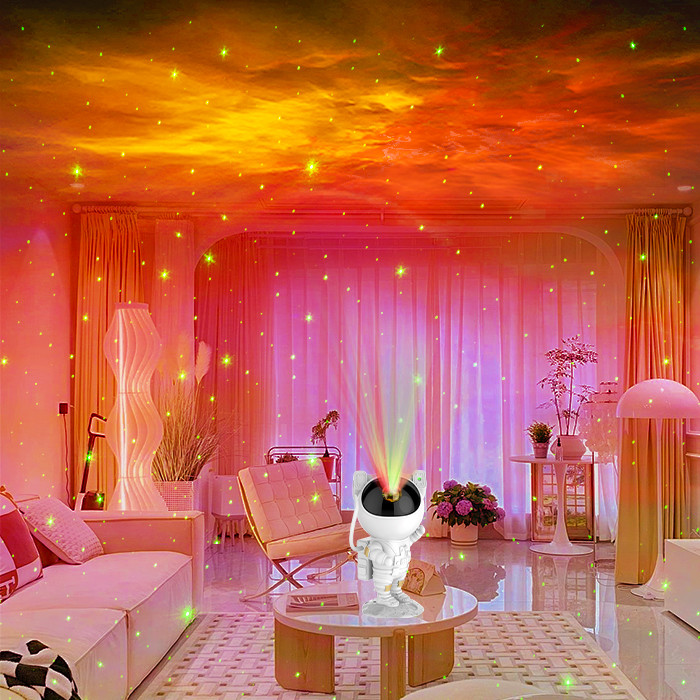 Home Decor Astronaut Galaxy Star Projector USB Power Supply 5V
