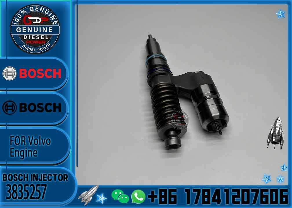 Engine spare Parts diesel injector fuel injector 3835257 Electrical Injector 3835257