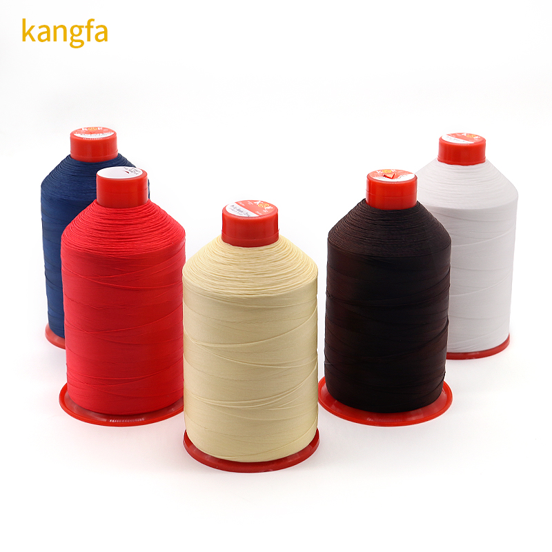 High Temperature Resistance 1500m 100% Nylon 304 Colours Tex 135 Bonded Nylon Thread