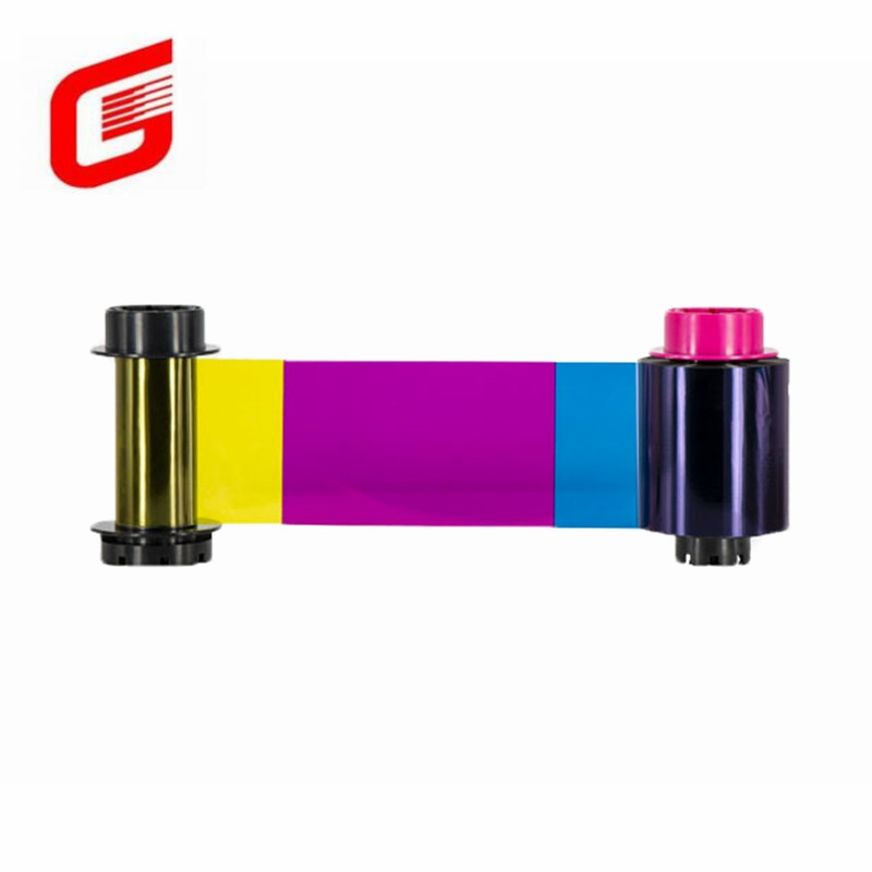Carton Size 48X35.5X26 cm PR5002-R4C Color Ribbon for NISCA PR-C201 ID Card Printer