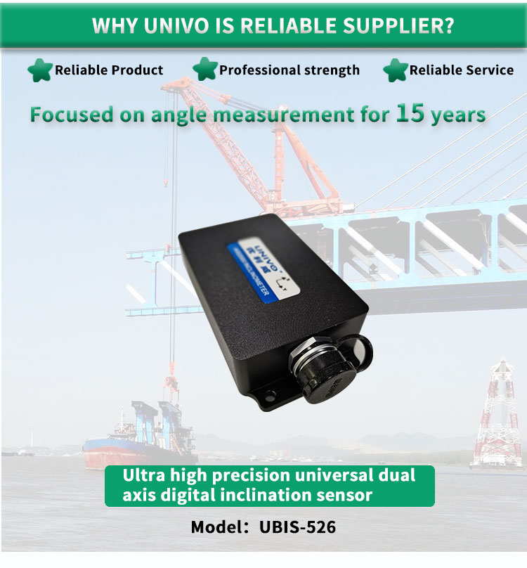 UNIVO UBIS-526 Dual Axis Inclinometer for Accurate Angle Detection in Any Environment