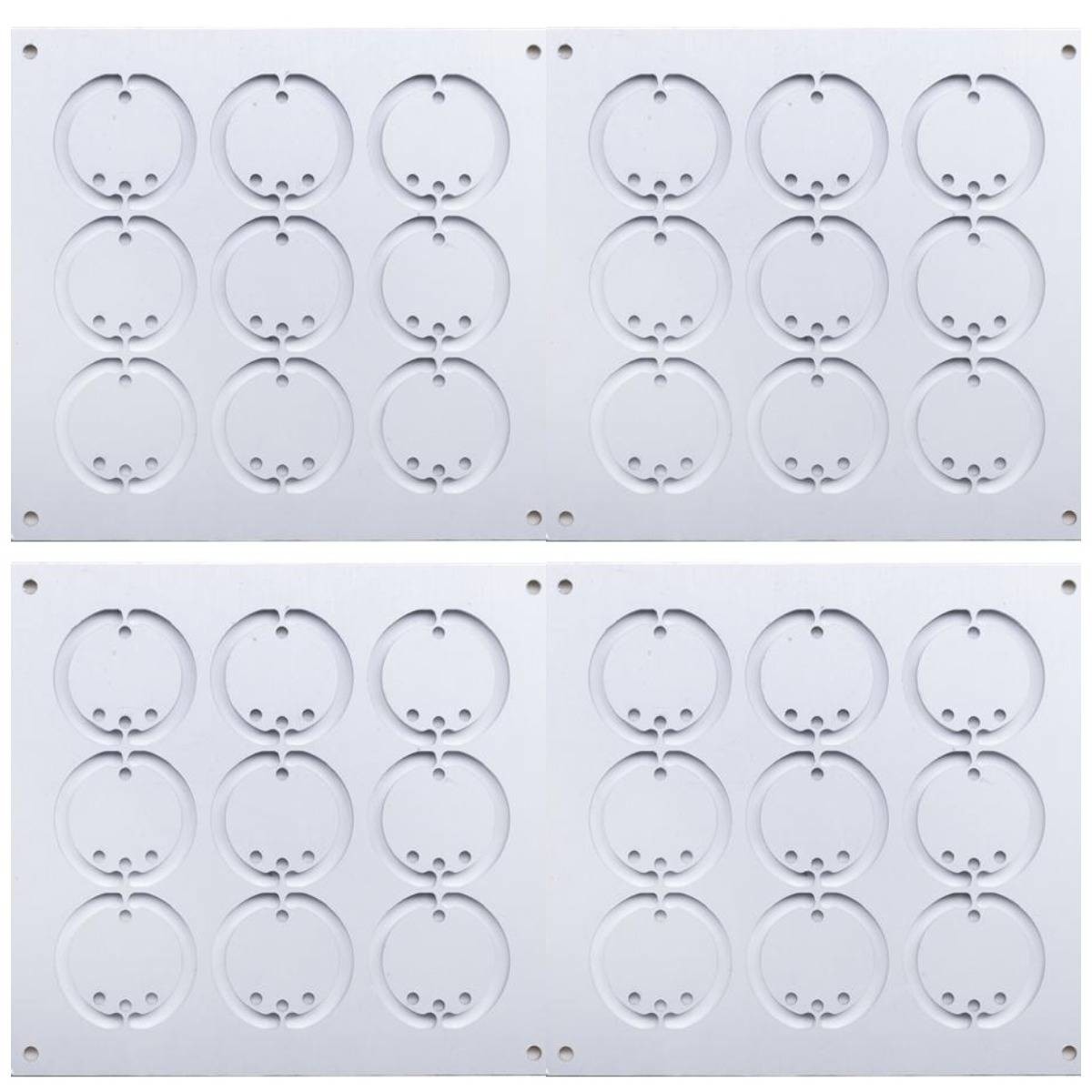 Lightweight Aluminum PCB Board Green Solder Mask Led Light Pcb Board 3.0mm