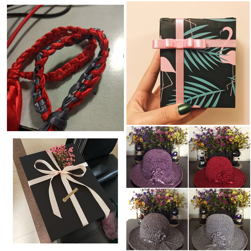 Free Sample 5mm Single Face Satin Ribbon For Craft