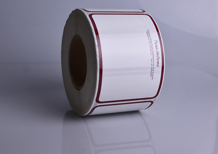 Print custom self adhesive paper printable shipping tracking labels
