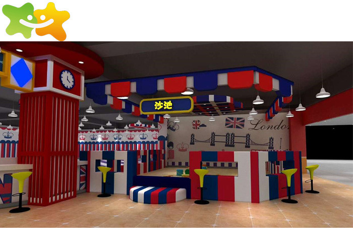 Soft Covering Kids Indoor Playground Equipment Environmental Protection