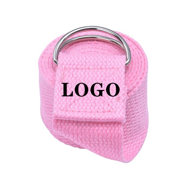 Yoga Tension Band Stretching With Extra Safe Adjustable D-Ring Buckle Fitness Stretch Strap No Elastic