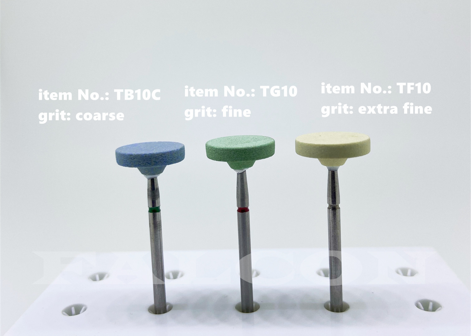 T Shape Sintered Diamond Disc 13mm Diameter Zirconia Abrasive Grinding Wheel