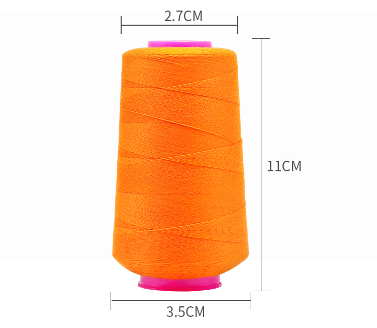 3000y Filament Thread 20/3 Cotton Thread Glazed for Kites 100% Spun Polyester Yarn