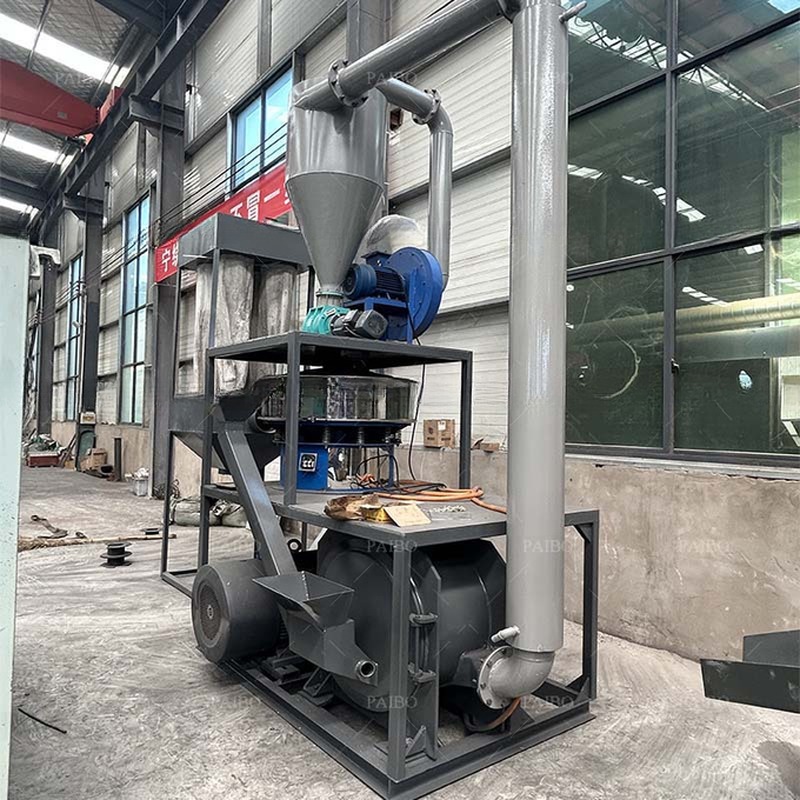 3.7kW Automatic Powerful Aluminum Plastic Separator for Non Ferrous Metal Sorting