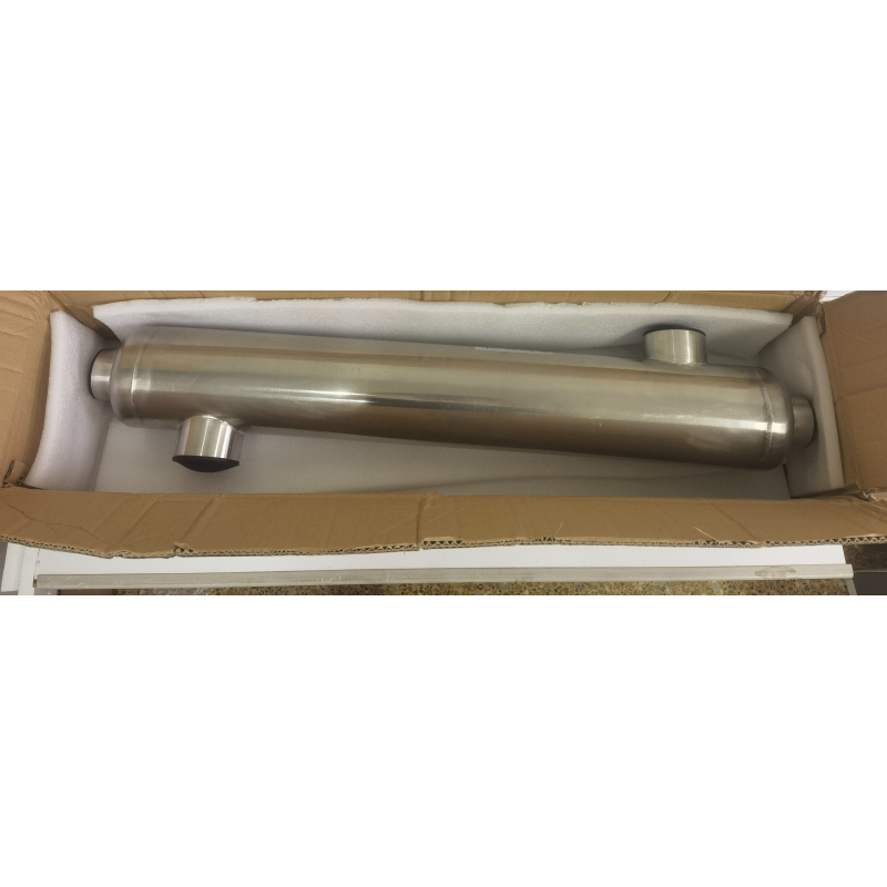 Boat Engine Heating Tube Titanium Swimming Pool Heat Exchanger 60kw Water Circuit Heat Exchanger