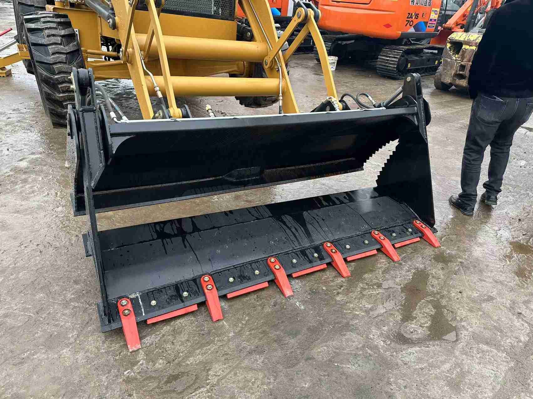 Caterpillar 420F hydraulic Used Backhoe Loader Earthmoving Equipment