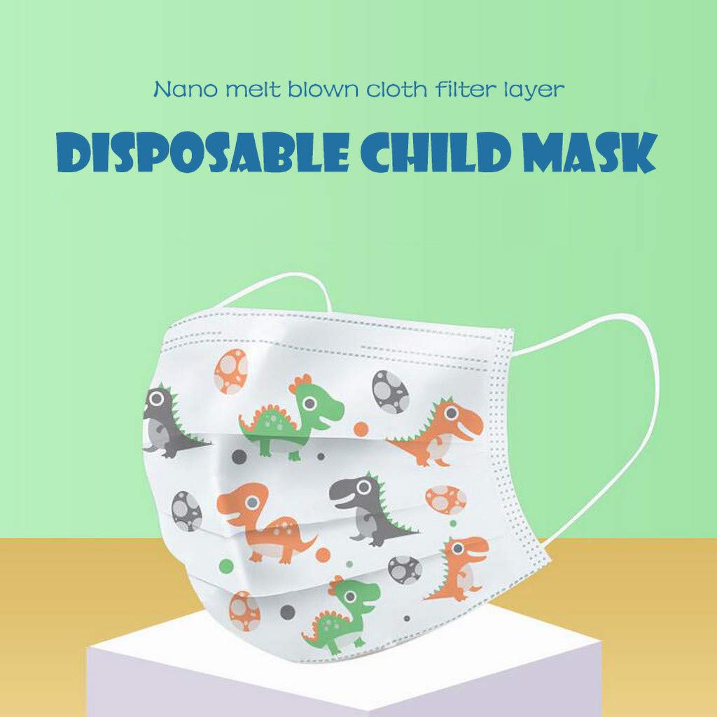 Manufacture Wholesale High Quality Children Kids Mask Disposable 3ply Cartoon Custom Design Printed Color Face Mask for Kids