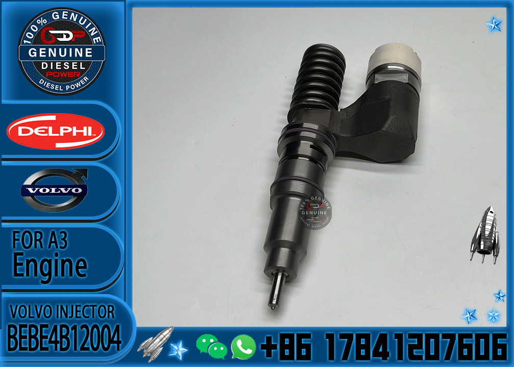 Diesel Fuel Injector BEBE4B12004 1547287 3964820 BEBE4B10101 8113092 EX631011 3155040 RE517663 R517662 for VOL