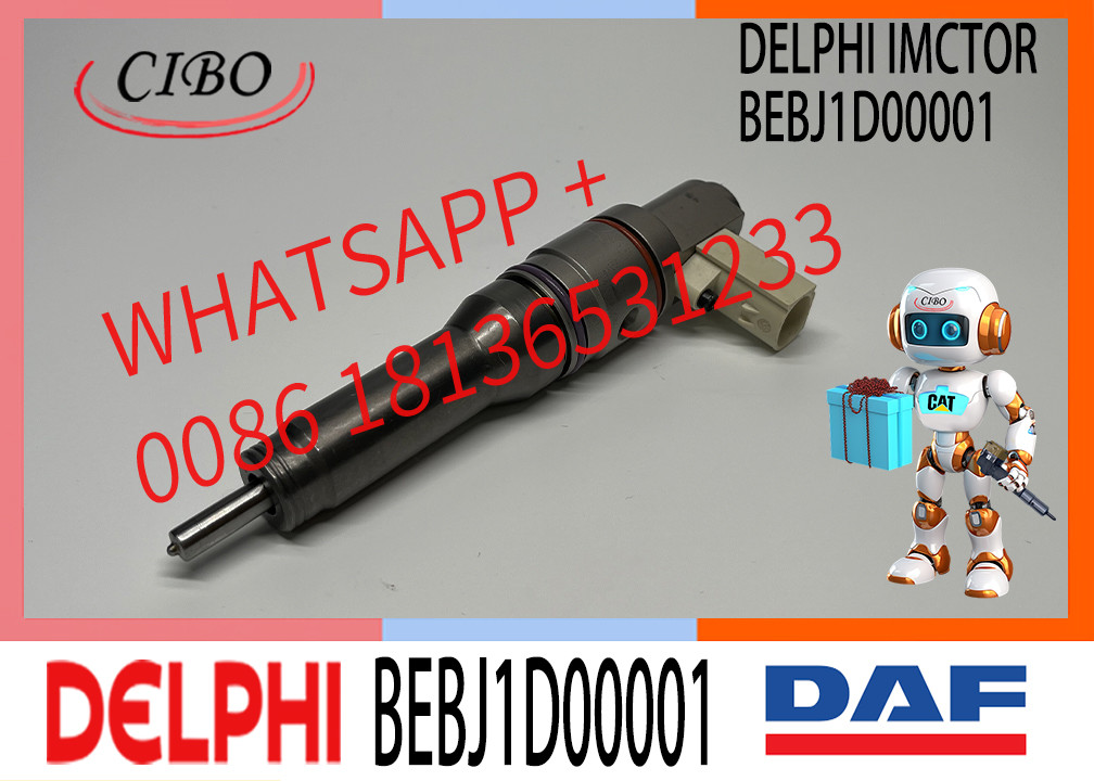 High Quality Fuel Injector 1925657 BEBJ1D00001 2005596 Common Rail Injector For DAF MX13 EURO 6MY15