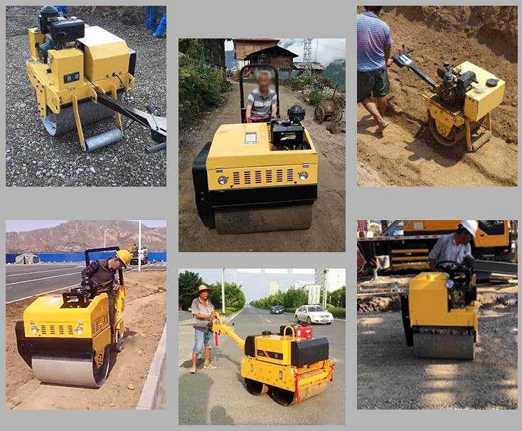 380mm Single Drum Vibratory Road Roller For Groove Backfilling