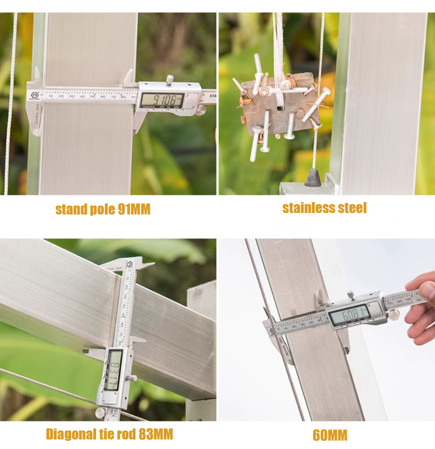 Seven Roman Cantilever Umbrella No Backing Hanging Patio Umbrella