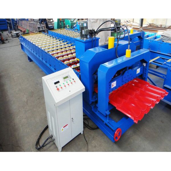 HC Galvanized/Aluminum Roof Sheet Glazed Tile Roll Forming Machine