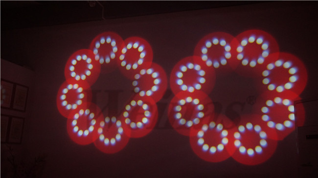 Disc Night Club Stage Moving Head Light 7 Color Effect 8 Prism With Gobos