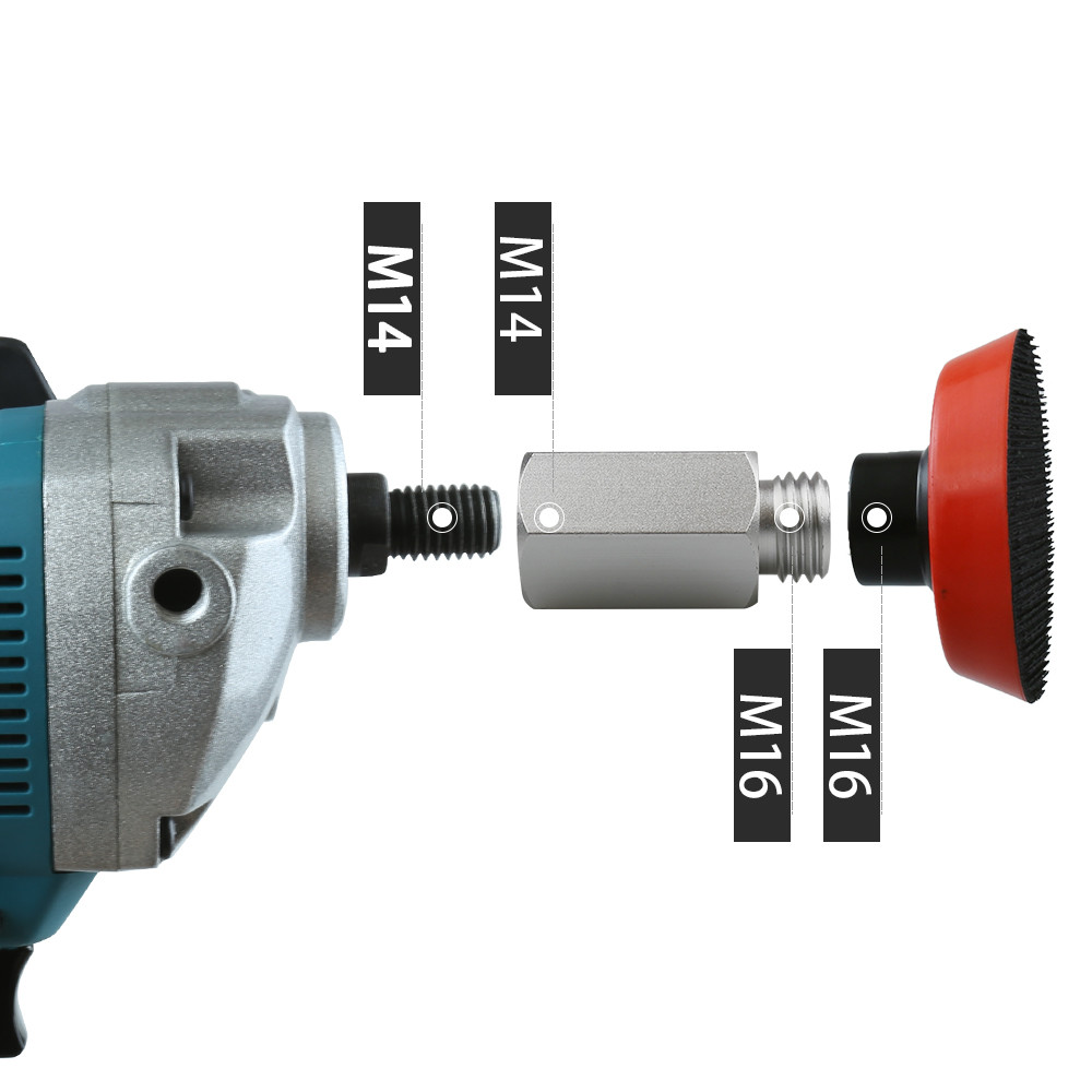 5/8-11 M8 Impact Drill Bit Adapter Core Drill Thread Adapter For Polishing Pad