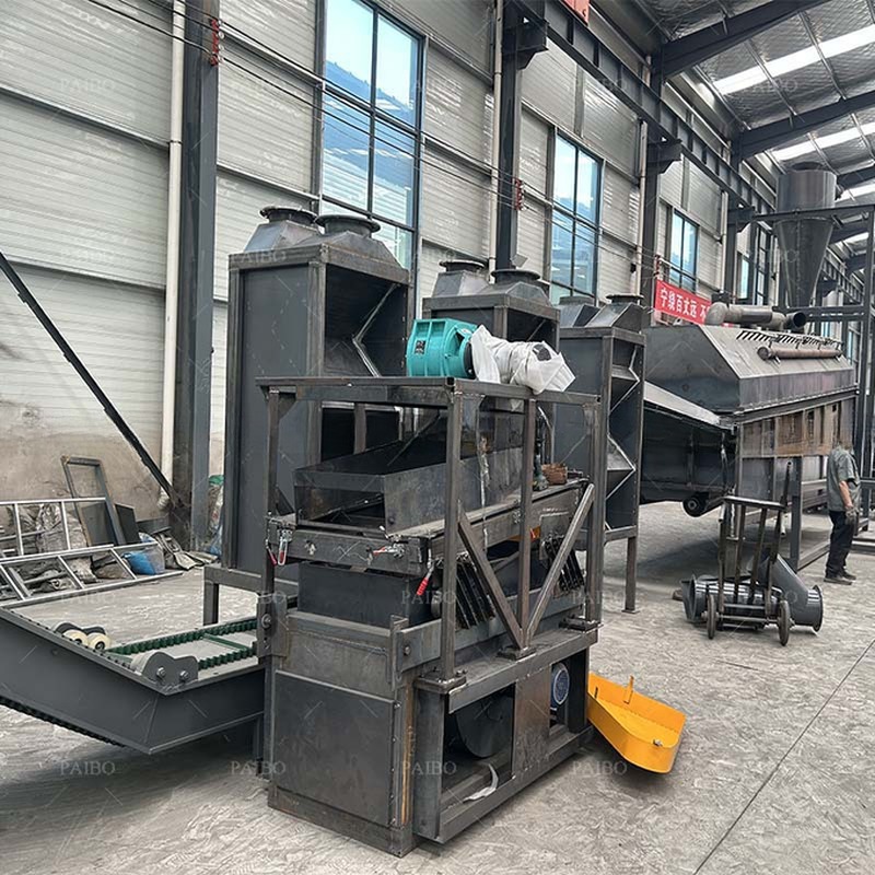 OVERSEAS AC RADIATOR STRIPPING COIL RECYCLING MACHINE WITH 99% PURITY AND 7KW POWER