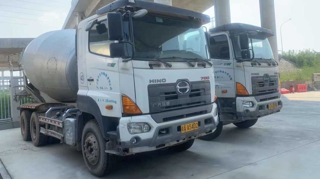 2017 Construction Equipment Concrete-Mixer Truck 12cbm Hino Truck