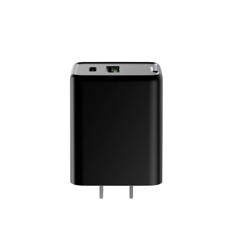 2-Port 45W Super Fast Charger Type C USB A Charging Block Power Adapter