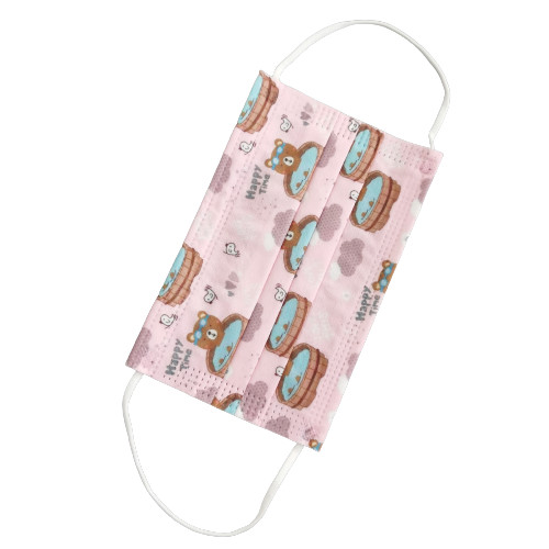 Child Print Type Face Mask Elastic Ear Loop Flat Stretchy Elastic Cord 3.5mm
