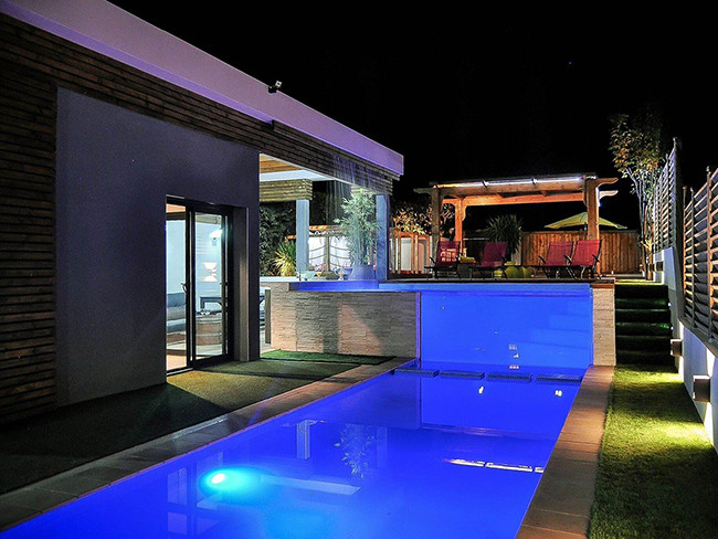 Custom Explosion Proof Acrylic Infinity Pools Acrylic Infinity Swimming Pools