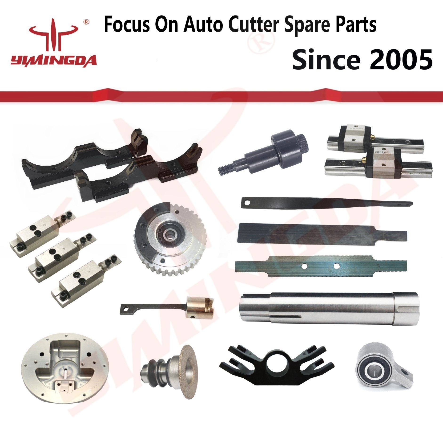 Part No 035-028-013 Knife Holder One Way Cut Auto Cutter Machine Spare Parts
