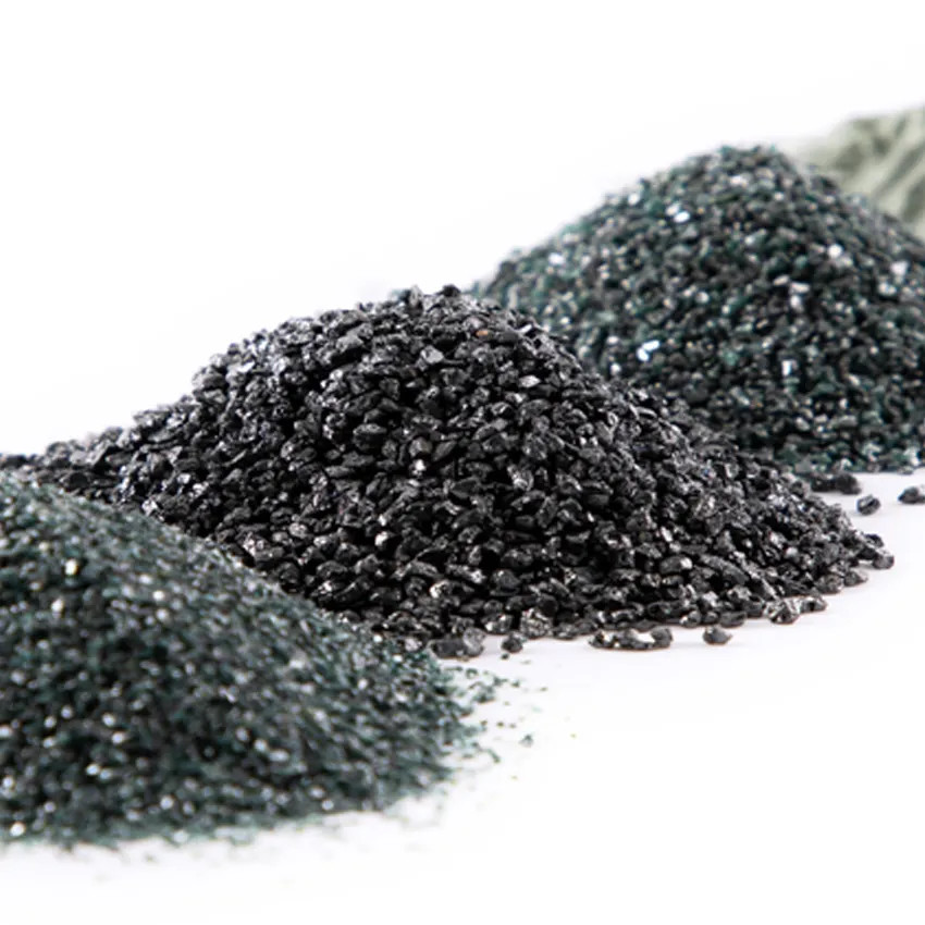 High Wear Resistance Carborundum Silicon Carbide High Hardness Black For Casting