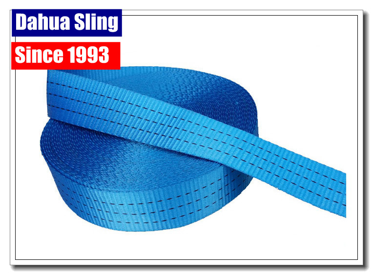High Tensile 1 Inch Polyester Webbing Roll For Trailer Tie Down Straps