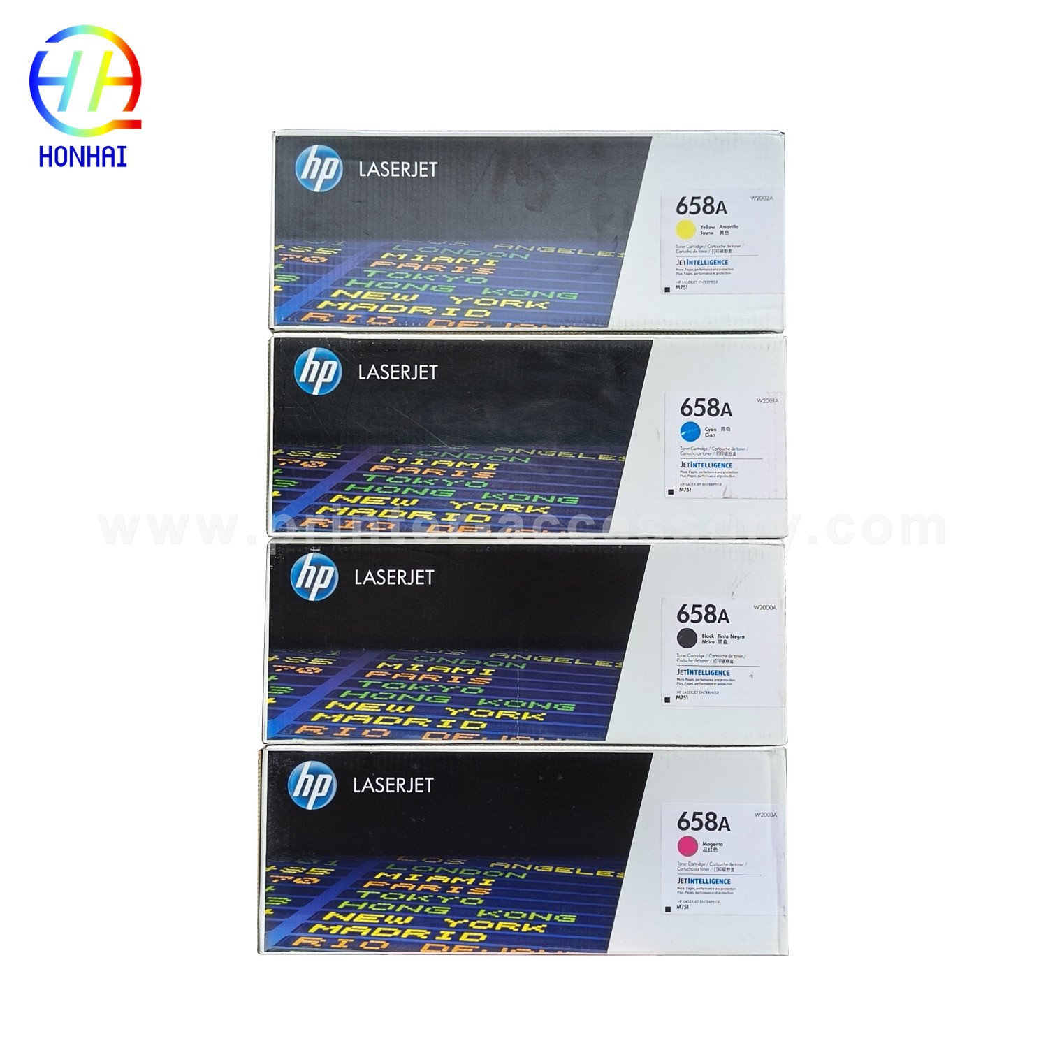 Original New Toner Cartridge For HP Color LaserJet Enterprise M751dn M751n W2000A 658A Printer Toner Cartridge