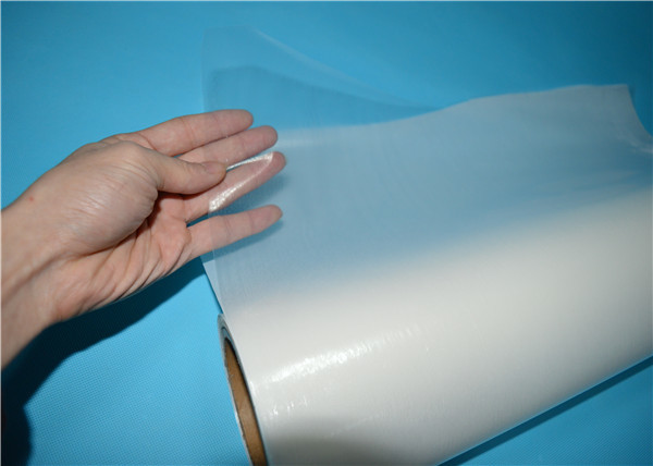 EAA Thermoplastic Hot Melt Adhesive Film 15s Heat For Aluminum Fabrics