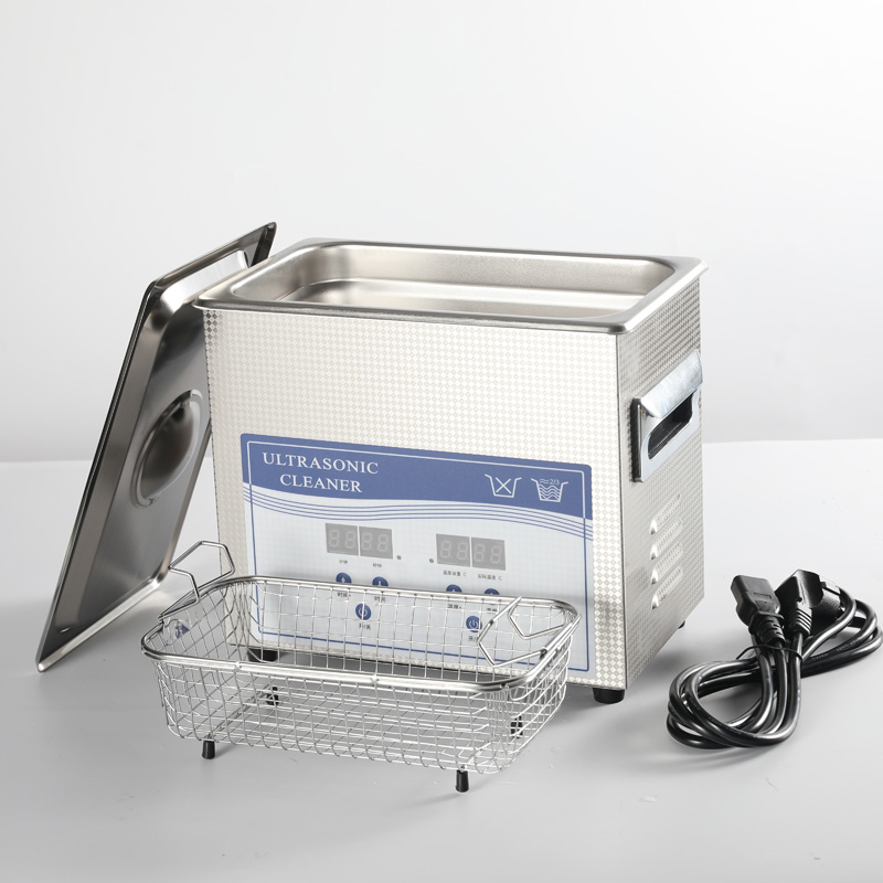 2L Ultrasonic Cleaner 60W 40kHz for Cleaning Jewelry Rings Eyeglasses Dentures Watches Necklace Coins