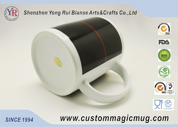 300ml Color Change Heat Sensitive Mug , Personalized Kids Coffee Mugs