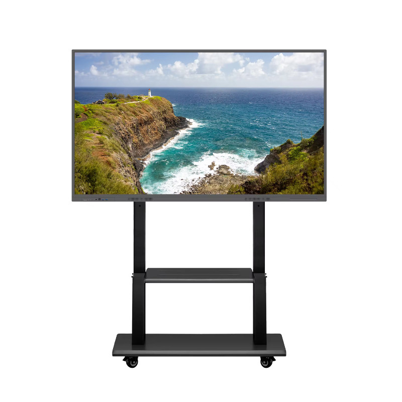 Finger Digital Whiteboard Touch Screen 65 Inch Interactive Teaching Board With Projector