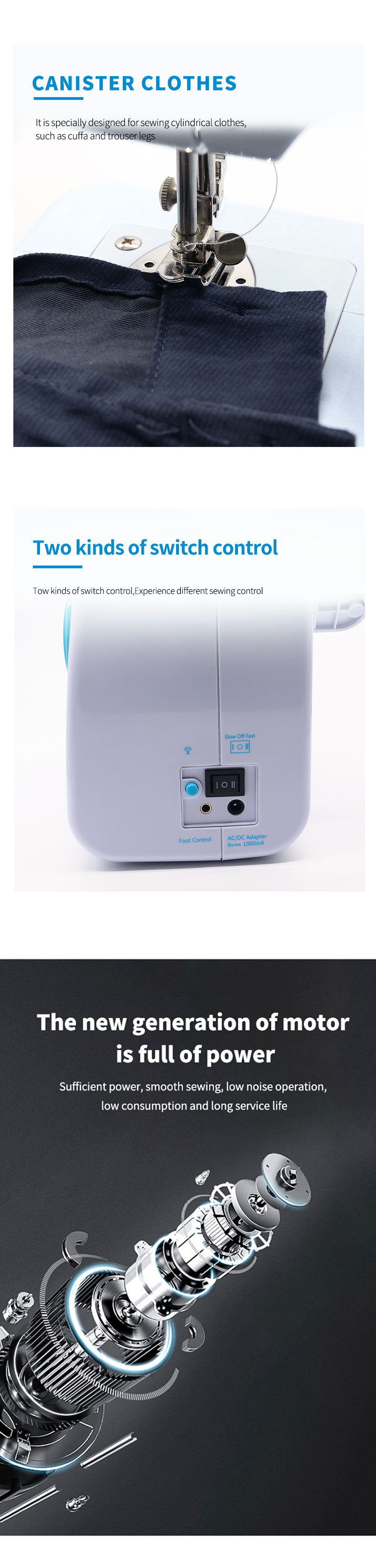 UFR-727 Upgraded Version Industrial Sewing Overlock Machine in Easy to Operate Design