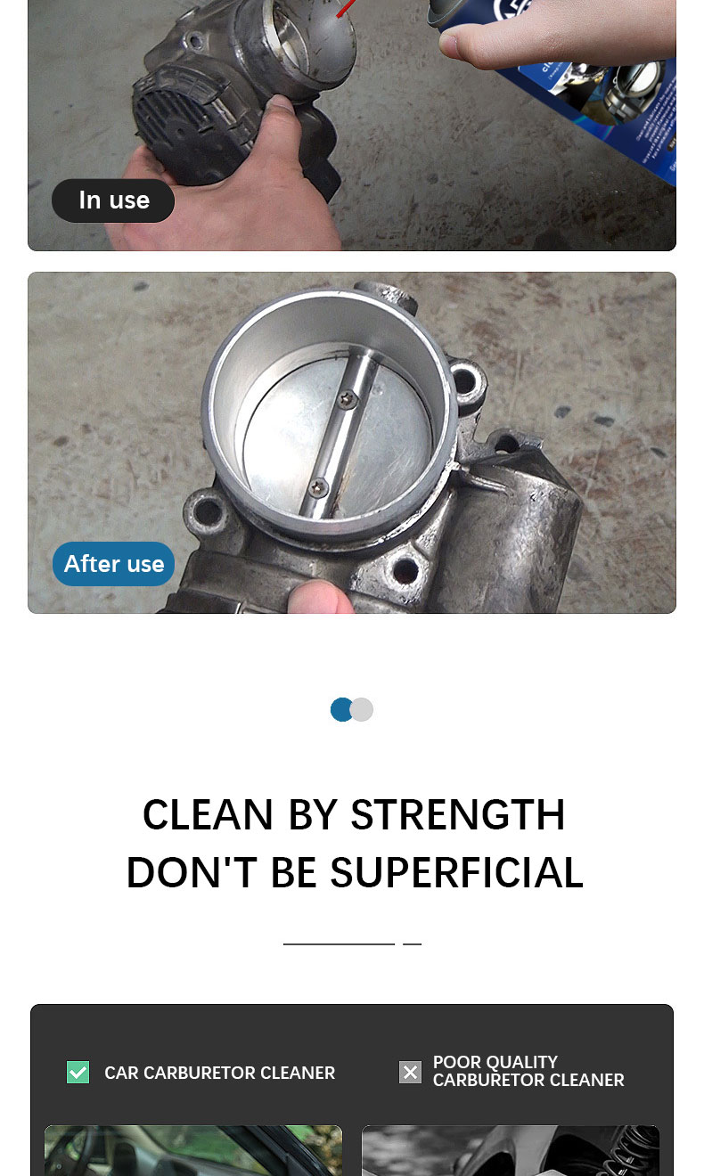 Remove Sludge and Clean Carbon with OAR Throttle Valve Cleaner Three Year Shelf Life