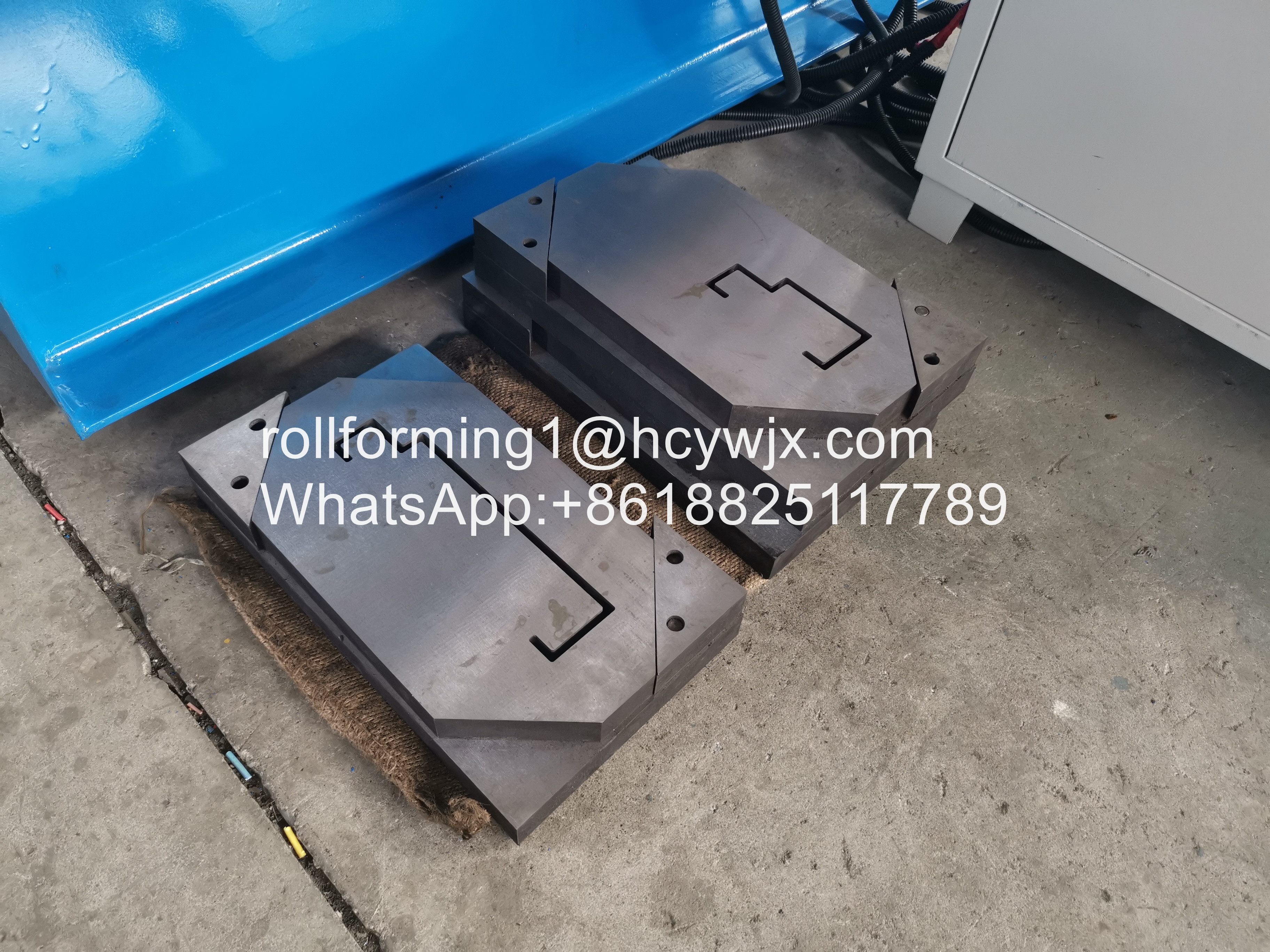 Automatic Door Frame Forming Machine For 0.8-1.5mm With PLC Control