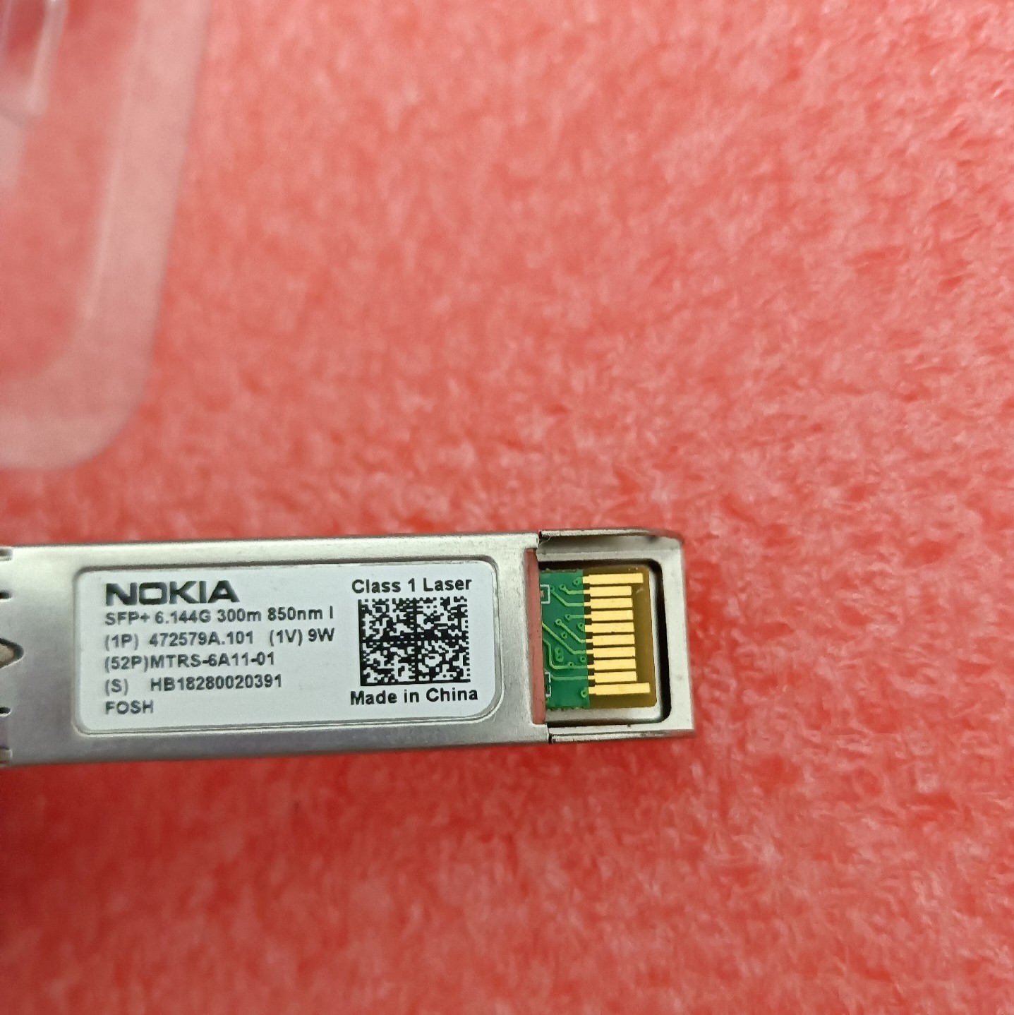 Original Nokia FOSH Optical SFP H 850nm 6G 300m MM 472579A Optical Module