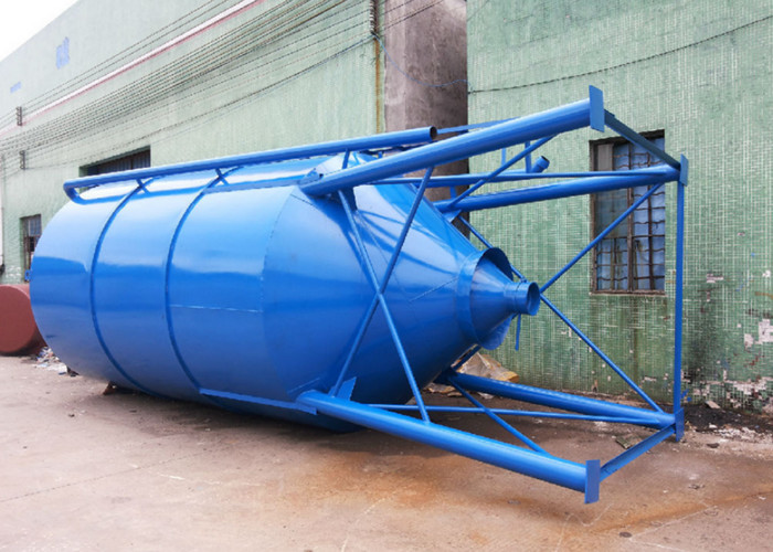 Industrial Cement Storage Silo Storage Tank 3 Mm Steel Type Wall Thick