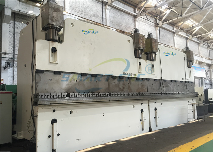 6000KN CNC Press Brake , Hydraulic CNC Bending Machine 6000mm Length
