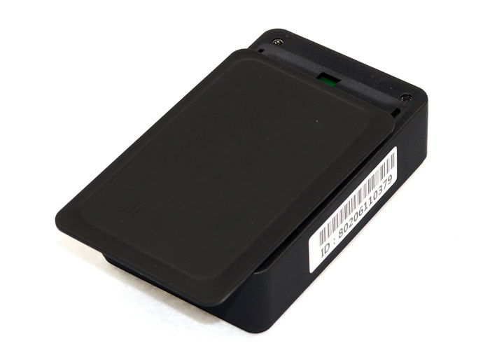 Black Long Battery Life GPS Tracker GSM With Magnetic And Panel