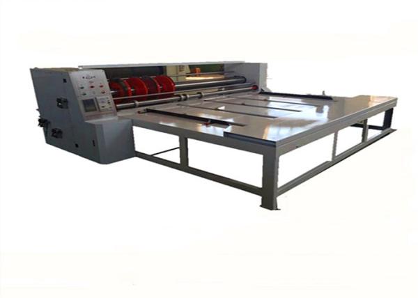 Semi Automatic Corrugated Board Rotary Slotter Machine / Carton Box Rotary