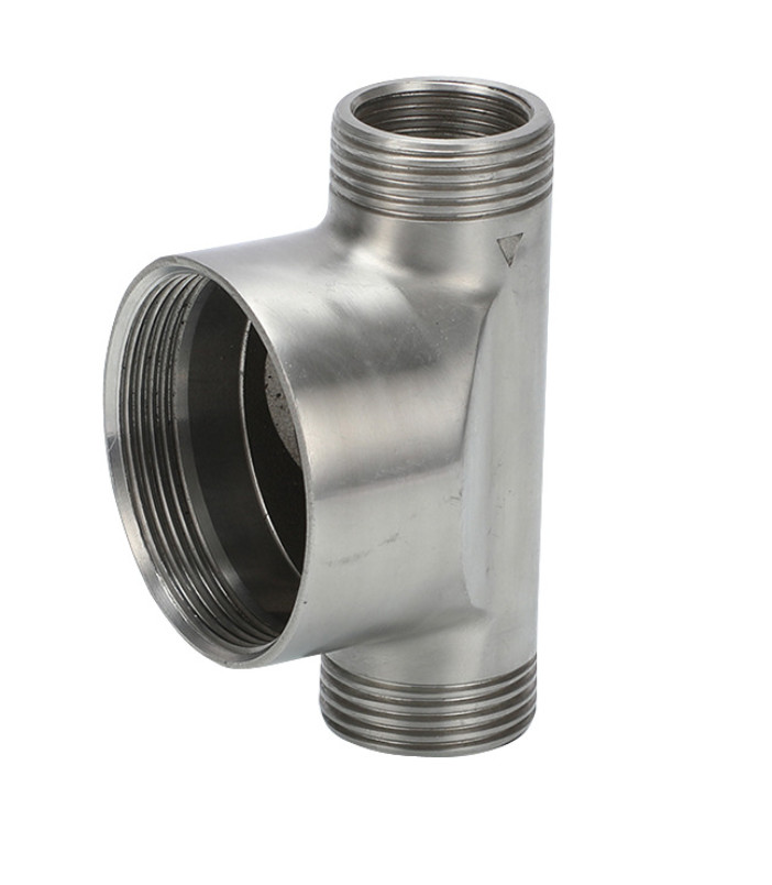 Water Pipelines Stainless Steel Fittings Galvanized Stainless Steel Precision Casting